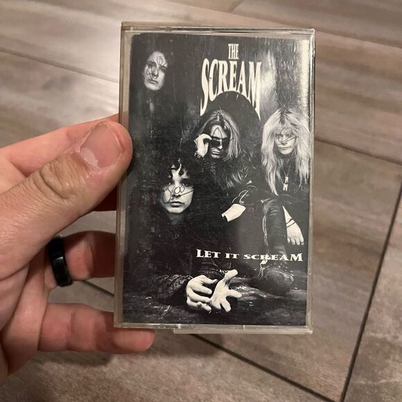 THE SCREAM - LET IT SCREAM / Vintage Cassette‎ Tape / 1991 Motley Crue - Picture 4 of 5